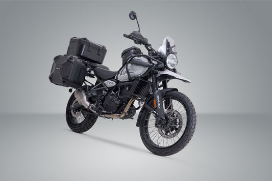 SW-Motech Adventure Set DUSC mit Topcase L | Schwarz. Royal Enf. Himalayan 450 (23-).