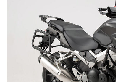 SW-Motech TRAX ADV Alukoffer-System | Silbern. 45/45 l. Honda VFR800X Crossrunner (15-).