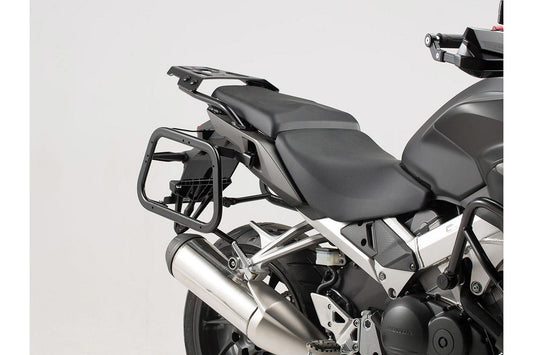 SW-Motech TRAX ADV Alukoffer-System | Silbern. 45/45 l. Honda VFR800X Crossrunner (15-).
