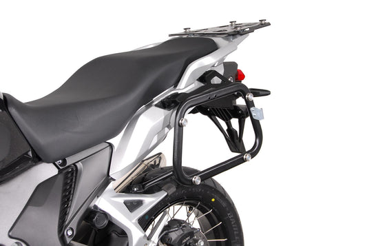 SW-Motech TRAX ADV Alukoffer-System | Silbern. 45/37 l. CRF1000L Africa Twin (15-17).