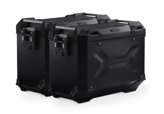 SW-Motech TRAX ADV Alukoffer-System | Silbern. 37/37 l. Honda NC750X/XD, NC750S/SD.