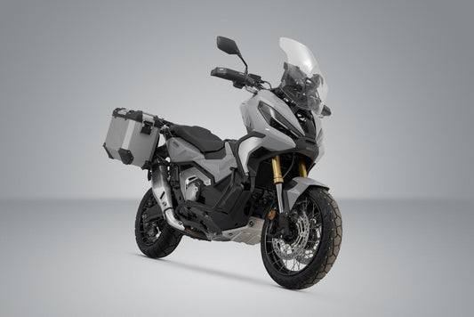 SW-Motech TRAX ADV Alukoffer-System | Silbern. 45/37 l. Honda X-ADV (20-24).