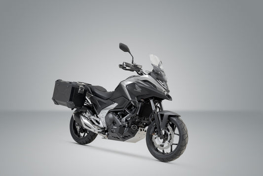 SW-Motech TRAX ADV Alukoffer-System | Schwarz. 45/45 l. Honda NC750X/XD (20-).