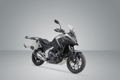 SW-Motech TRAX ADV Alukoffer-System | Silbern. 45/45 l. Honda NC750X/XD (20-).