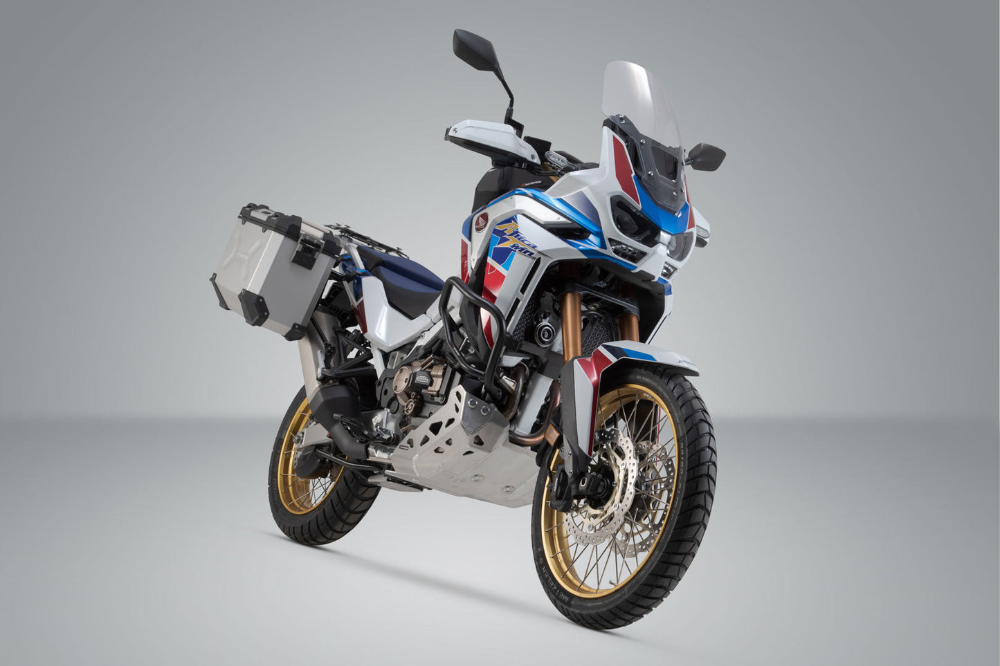 SW-Motech TRAX ADV Alukoffer-System | Silbern. 45/37 l. CRF1100L/ AS (19-). Orig GPB.