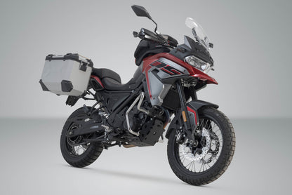 SW-Motech TRAX ADV Alukoffer-System | Silbern. 37/45 l. Voge 650 DS/X (22-).