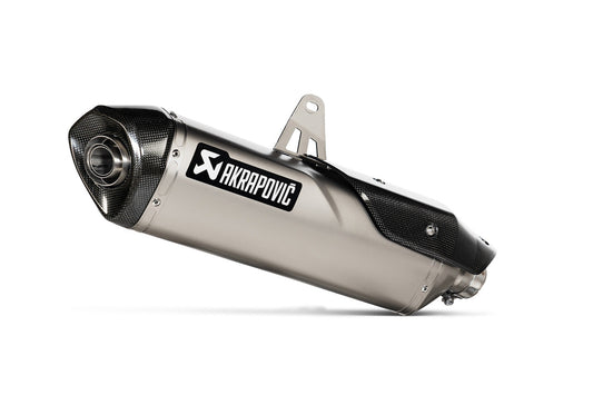 SW-Motech Akrapovic Slip On Abgassystem | Schwarz. BMW R 1250 GS / Adv (18-).