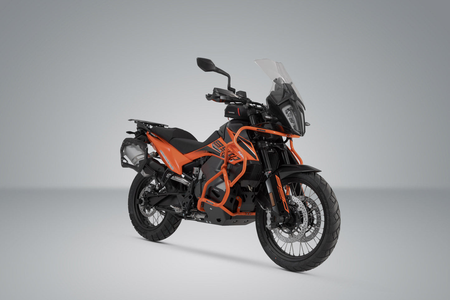 SW-Motech PRO Seitenträger | Schwarz. KTM 790 Adv/ R, 890 Adv/ R 890 SM T.
