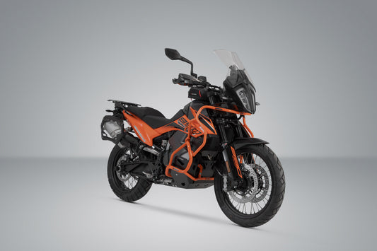 SW-Motech PRO Seitenträger | Schwarz. KTM 790 Adv/ R, 890 Adv/ R 890 SM T.