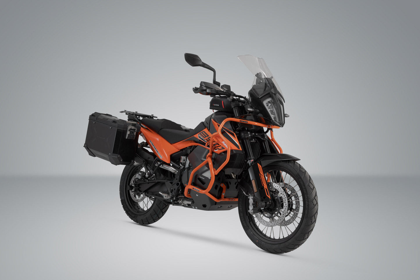 SW-Motech TRAX ADV Alukoffer-System | Schwarz. 45/37 l. 790 Adv/R, 890 Adv/R, 890 SM T.