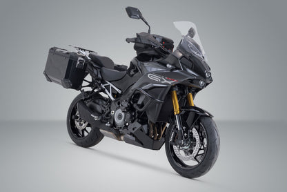 SW-Motech TRAX ADV Alukoffer-System | Schwarz. 37/37 l. Suzuki GSX-S1000GX (23-).