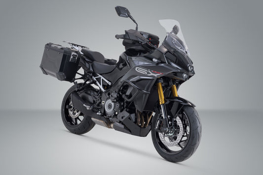 SW-Motech TRAX ADV Alukoffer-System | Schwarz. 37/37 l. Suzuki GSX-S1000GX (23-).