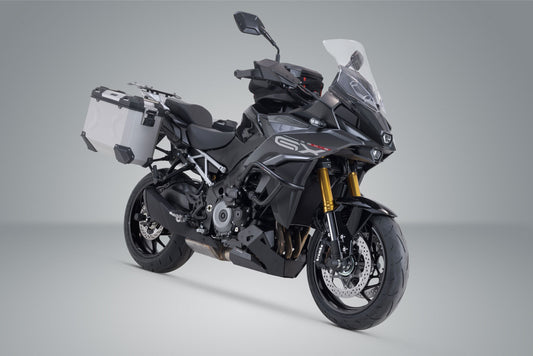 SW-Motech TRAX ADV Alukoffer-System | Silbern. 37/37 l. Suzuki GSX-S1000GX (23-).