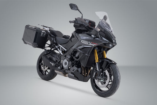 SW-Motech TRAX ADV Alukoffer-System | Schwarz. 45/45 l. Suzuki GSX-S1000GX (23-).