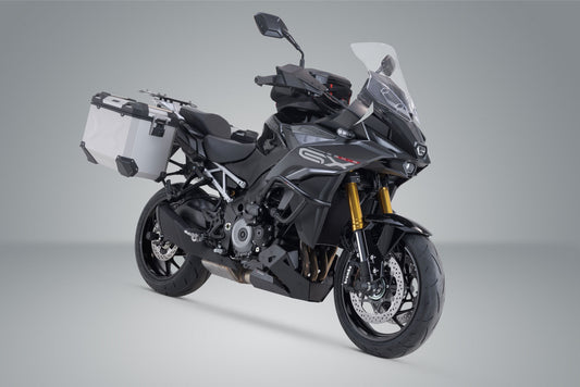 SW-Motech TRAX ADV Alukoffer-System | Silbern. 45/45 l. Suzuki GSX-S1000GX (23-).