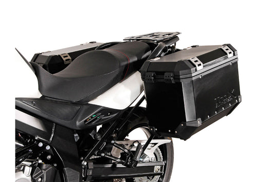 SW-Motech TRAX ADV Alukoffer-System | Silbern. 45/45 l. Suzuki GSX-S1000GX (23-).
