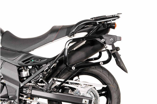SW-Motech TRAX ADV Alukoffer-System | Silbern. 45/37 l. Suzuki DL 650 V-Strom (11-16).