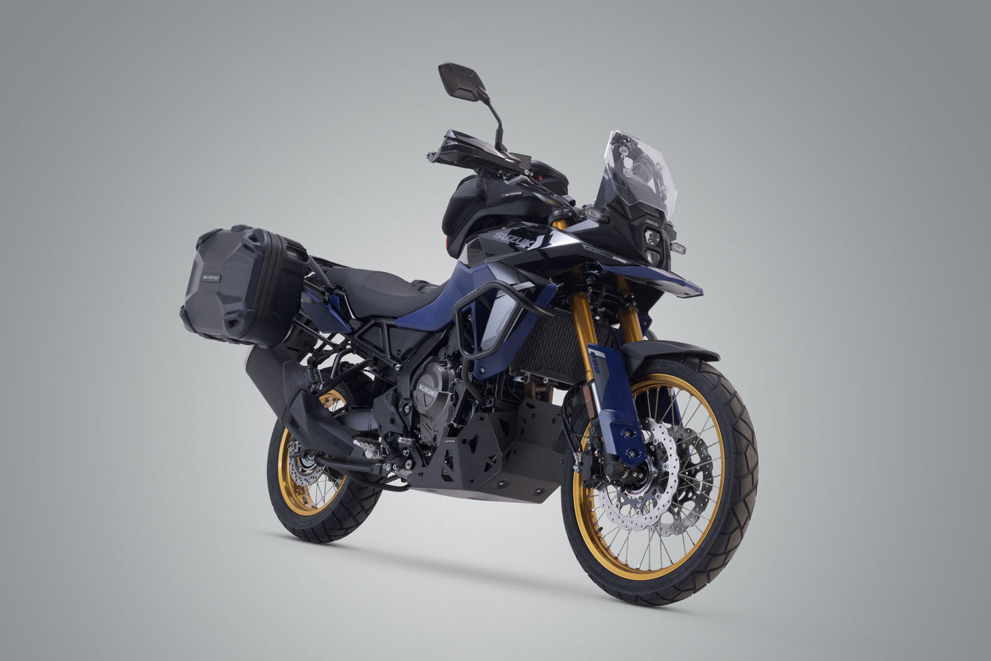 SW-Motech DUSC Hartschalenkoffer-System | Schwarz. 41/33 l. Suzuki V-Strom 800/800DE (22-).