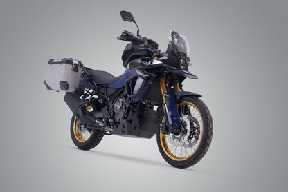 SW-Motech TRAX ADV Alukoffer-System | Silbern. 45/37 l. Suzuki V-Strom 800/800DE (22-).