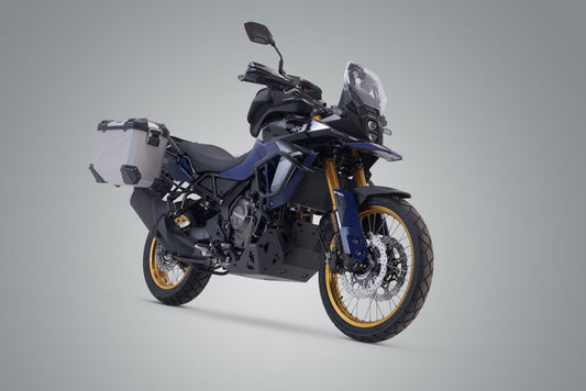 SW-Motech TRAX ADV Alukoffer-System | Silbern. 45/37 l. Suzuki V-Strom 800/800DE (22-).