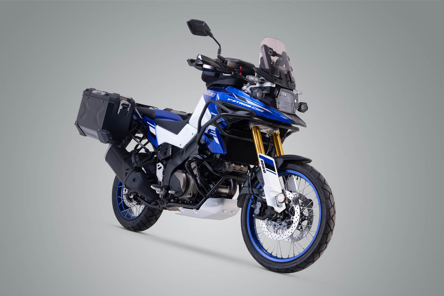 SW-Motech TRAX ADV Alukoffer-System | Schwarz. 45/37 l. Suzuki V-Strom 1050DE (21-).