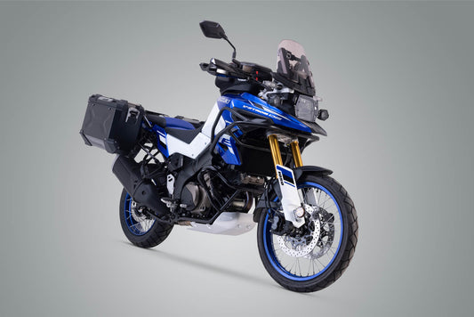 SW-Motech TRAX ADV Alukoffer-System | Schwarz. 45/37 l. Suzuki V-Strom 1050DE (21-).
