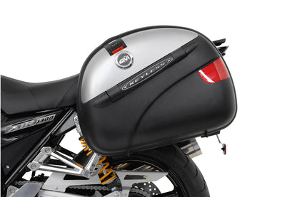SW-Motech EVO Kofferträger | Schwarz. Yamaha XJR 1200 (95-99) XJR 1300 (98-14).