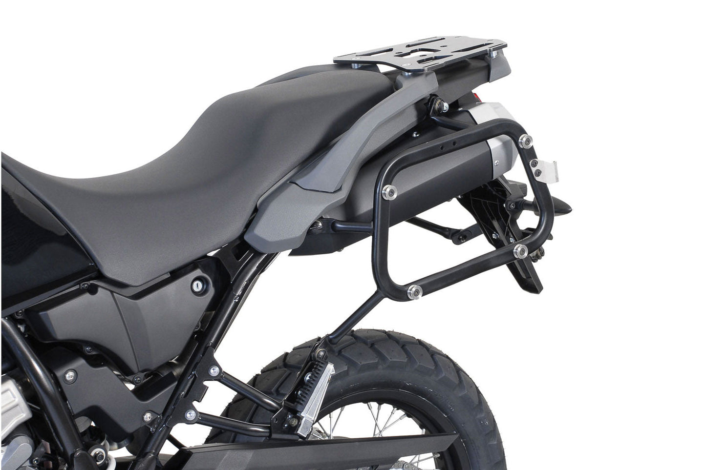 SW-Motech EVO Kofferträger | Schwarz. Yamaha XT 660 Z Ténéré (07-16).