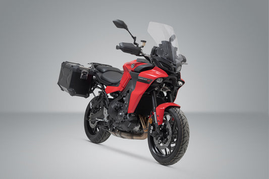 SW-Motech TRAX ADV Alukoffer-System | Schwarz. 45/45 l. Yamaha Tracer 9 Modelle (20-).