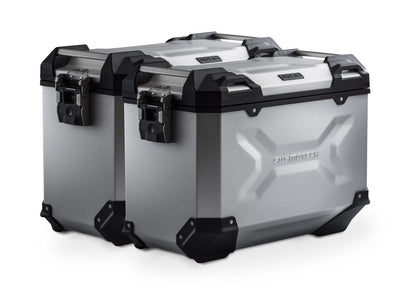 SW-Motech TRAX ADV Alukoffer-System | Schwarz. 45/45 l. Yamaha Tracer 9 Modelle (20-).