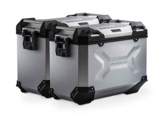 SW-Motech TRAX ADV Alukoffer-System | Schwarz. 45/45 l. Yamaha Tracer 9 Modelle (20-).