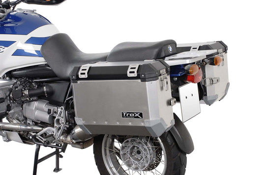 SW-Motech TRAX ADV Alukoffer-System | Silbern. 45/45 l. Yamaha Tracer 9 Modelle (20-).