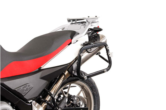 SW-Motech TRAX ADV Alukoffer-System | Silbern. 45/45 l. BMW F650GS (-07)/ G 650GS (11-).