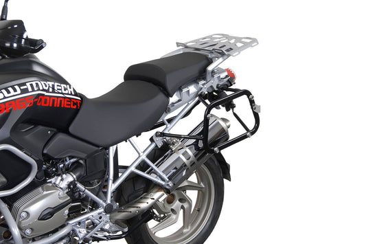 SW-Motech TRAX ADV Alukoffer-System | Silbern. 45/45 l. BMW F650GS (-07)/ G 650GS (11-).