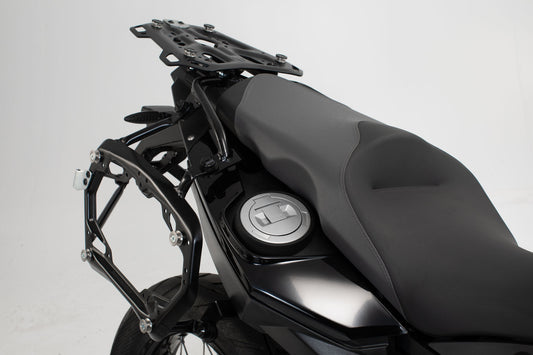 SW-Motech TRAX ADV Alukoffer-System | Silbern. 37/45 l. R 1200 GS (04-12)/ Adv (06-13).