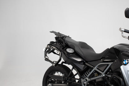 SW-Motech TRAX ADV Alukoffer-System | Silbern. 37/45 l. BMW F 800/ 700/ 650 GS (07-18).