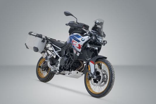 SW-Motech TRAX ADV Alukoffer-System | Silbern. 45/37 l. BMW F 900 GS (23-).