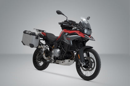 SW-Motech TRAX ADV Alukoffer-System | Silbern. 45/37 l. BMW F 750/800 GS, F 850 GS/Adv.