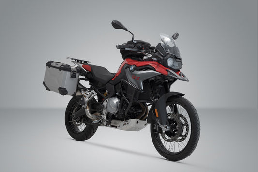 SW-Motech TRAX ADV Alukoffer-System | Silbern. 45/37 l. BMW F 750/800 GS, F 850 GS/Adv.
