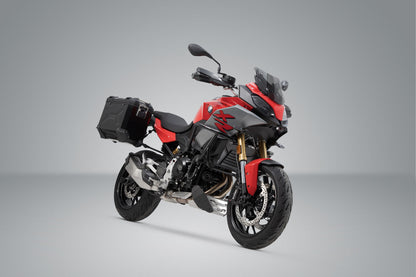 SW-Motech TRAX ADV Alukoffer-System | Schwarz. 45/45 l. BMW F 900 R / XR (19-24).
