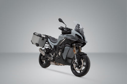 SW-Motech TRAX ADV Alukoffer-System | Silbern. 45/45 l. BMW S 1000 XR (19-).