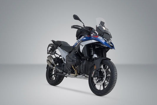 SW-Motech PRO Seitenträger | Schwarz. BMW R 1300 GS (23-).