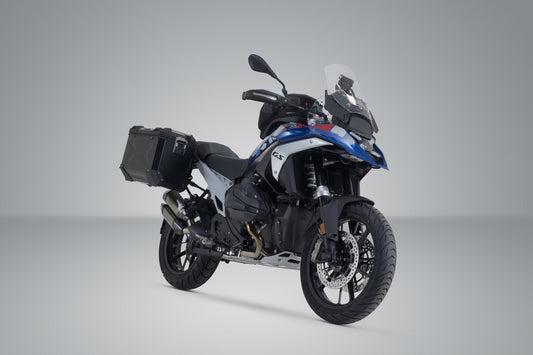 SW-Motech TRAX ADV Alukoffer-System | Schwarz. 45/45 l. BMW R 1300 GS (23-).