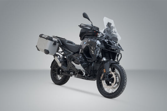 SW-Motech TRAX ADV Alukoffer-System | Silbern. 45/45 l. BMW R 1300 GS Adventure (24-).