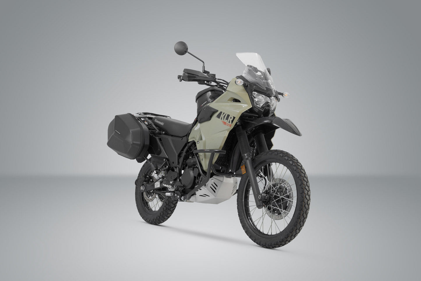 SW-Motech AERO ABS Seitenkoffer-System | 2x25 l. Kawasaki KLR650 (08-18).