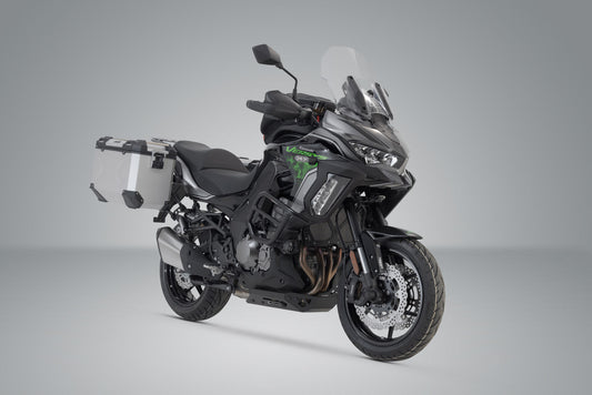 SW-Motech TRAX ADV Alukoffer-System | Silbern. 45/45 l. Versys 1000 (18-) / 1100 (24-).