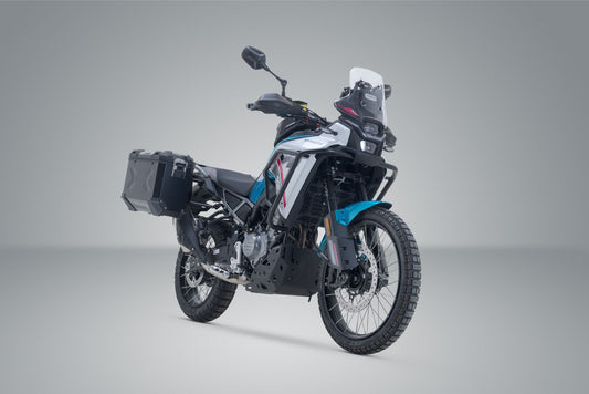 SW-Motech TRAX ADV Alukoffer-System | Schwarz. 45/37 l. CFMoto 450MT (23-).
