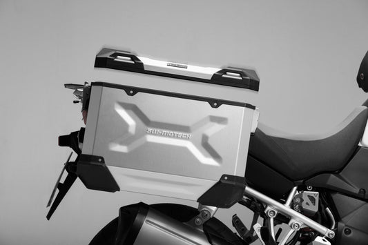 SW-Motech TRAX ADV M | Seitenkoffer. Aluminium. 37 l. Links. Schwarz.