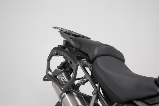 SW-Motech TRAX ADV Alukoffer-System | Silbern. 45/37 l. CFMoto 450MT (23-).