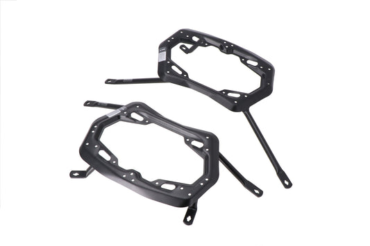SW-Motech TRAX ADV Alukoffer-System | Silbern. 45/37 l. Triumph Tiger 1050 (06-12).